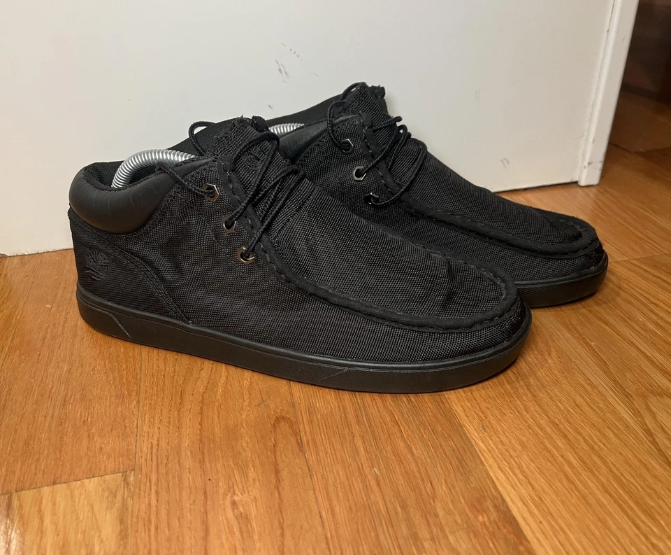 Timberland Zapatos Para Hombres Talla 8.5 Negro Gripstick Ortholite Informal Chukka Foto 1 de 4