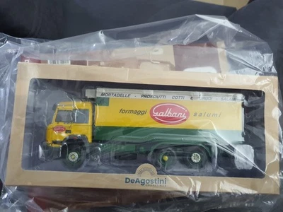 CAMION DE AGOSTINI VINTAGE N. 80 Iveco Turbo Star 190.48 " Galbani 1:43 - Immagine 1 di 4