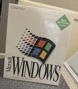 1994 Microsoft Windows Operating System Version 3.1 High Density 3.5 Disks (NEW) - Afbeelding 1 van 6