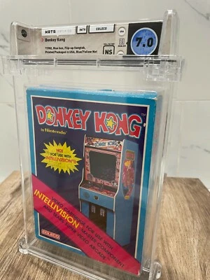 Unopened Donkey Kong Coleco Sealed Video Game! Wata Graded 7.0 1982 Nintendo - Image 1 of 4