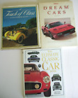 Lot 3 Car Books: A Touch of Class, Dream Cars, The Ultimate Classic Car