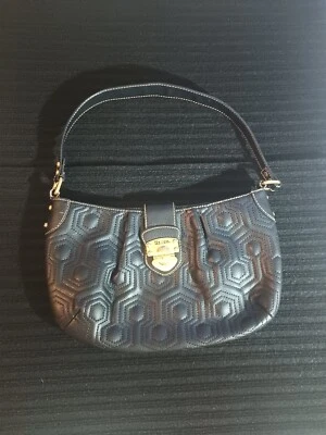 Bolso de mano Liz & Co negro pequeño para mujer 12 x 7 cierre magnético/bolsillos usado Foto 1 de 4