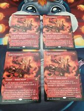 GRIM LAVAMANCER (BORDERLESS) X4 Dominaria Remastered Magic MTG MINT CARD
