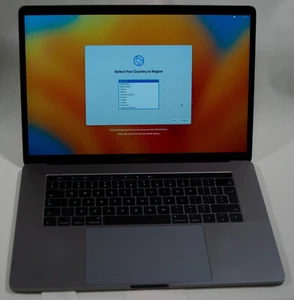 MacBook Pro 2017 Intel i7-7700HQ @2.8GHz, 16GB Ram, Radeon Pro 555 2GB - Afbeelding 1 van 11