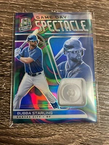 BUBBA STARLING 2021 Panini Spectra Game Day Spectacle Button Neon Marble #2/5 - Picture 1 of 1