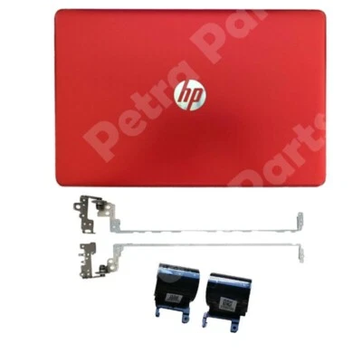 Cubierta trasera roja con bisagras para HP LCD 15-BS L03441-001 EE. UU. Tapa superior trasera Foto 1 de 4