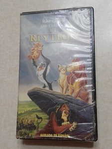 Disney Los Classicos Spanish VHS Tape El Rey Leon The Lion King - Picture 1 of 4