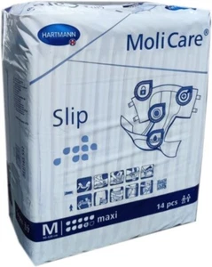 MoliCare Slip Maxi Briefs/Diapers - Pack of 14 - Size M - Picture 1 of 3
