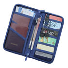  Multifunktions-Reisepass Brieftasche Kredit-ID Dokumente Zipper Organizer