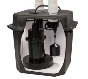 Bomba de sumidero sistema bandeja fregadero preconectado Everbilt 1/4 HP - Imagen 1 de 12