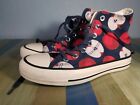 Woman's Converse 549721C Chuck Taylor All Star Apple Print High Tops Size 6
