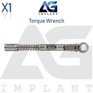 Wrench Torque Ratchet 6.35mm Driver Tool Instrument Stainless Steel Universal - Picture 1 of 4