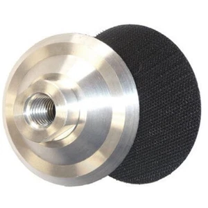 Molinilla amoladora de aro y bucle de aluminio de 4 pulgadas 5/8-11 almohadilla piedra húmeda - Imagen 1 de 2