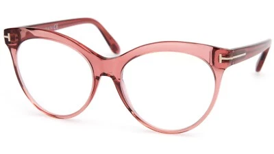 NUEVO TOM FORD TF5827-B 072 Marco de Gafas Rosa 55-16-140mm B47mm Italia Foto 1 de 4