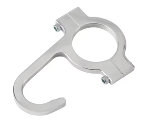 Helmet & Steering Wheel Hook Chrome 1-1/2 - Picture 1 of 1