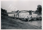 Foto Wk2 - Battaglia Di Francia 1940 Distrutto Ponte Davanti A Saint-Omer X85