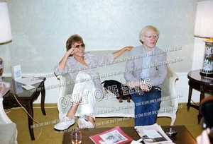 "Estrella del canto de los años 1970 "DAVID CASSIDY"" con ANDY WARHOL (FOTO) NUEVO J-014 - Imagen 1 de 1