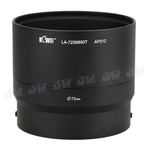 72mm Filter Thread Lens Adapter Tube For FUJIFILM S4800 S6600 S6700 S6800 S6850 - Picture 1 of 8