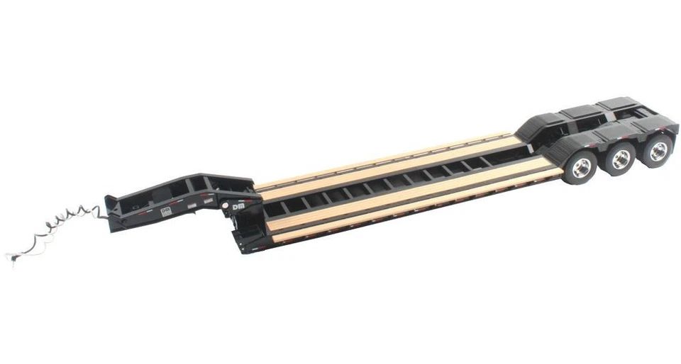 Diecast Masters 1/16 Scale Gooseneck Lowboy Trailer 27008 - Image 1 of 1