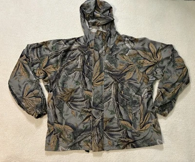 Columbia Hooded Buckeye Vanish Camo Hunting Jacket Sealed Seams Waterproof - Image 1 of 4