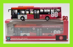 NOV 2025 Arielle Models Scania K230UB (Euro V) SINGAPORE BUS 1/110 SG60 B'day - Picture 1 of 8