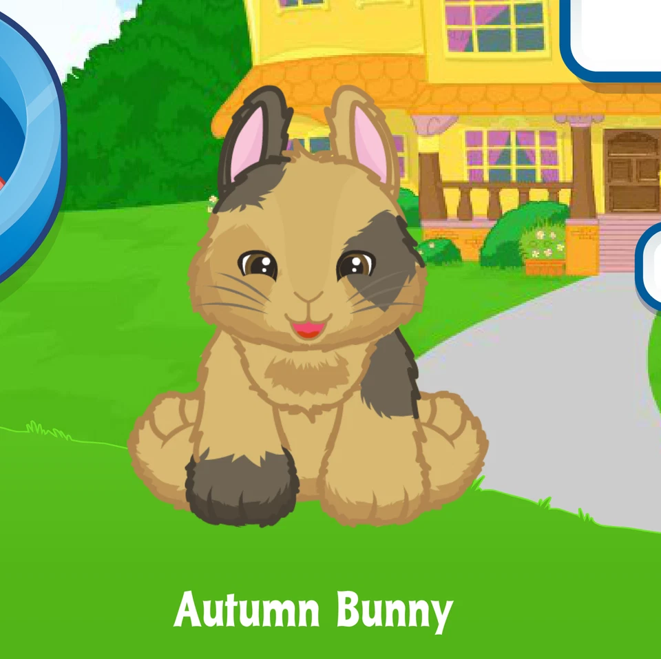 Webkinz Autumn Bunny Virtual Adoption Code Only Messaged Seasonal Fall Bunny Pet - Image 1 of 1