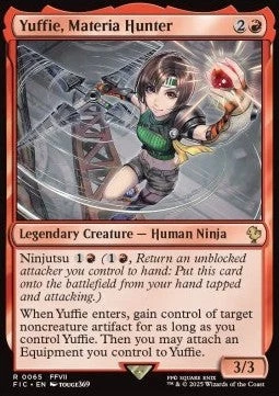 Magic/MTG Yuffie, Materia Hunter FIC-65 Rare Deutsch Neu - Bild 1 von 2