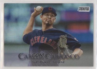 2019 Topps Stadium Club Rainbow Foilboard /25 Carlos Carrasco #37 - Image 1 of 2