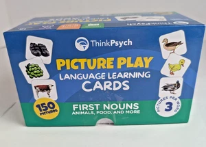 Bilderspiel 150 Sprachlernkarten Substantive Lernspielzeug Think Psych sort - Bild 1 von 5