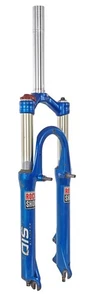 RockShox SID Dual Air 26" Mtn Bike Fork 80mm Travel QR BLUE Canti Disc Vintage - Picture 1 of 11