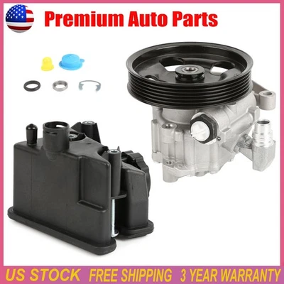 For Mercedes-Benz W204 C300 2010-2012 C350 E3 Power Steering Pump with Reservoir - Imagem 1 de 4