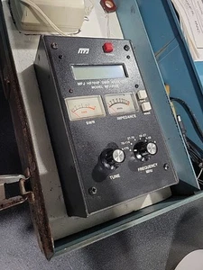 MFJ-259B HF/VHF SWR Antenna Analyzer 1.8MHz-170MHz w/Power Supply Manual - Zdjęcie 1 z 11