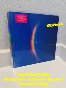 Coldplay Moon Musik Pink LP Vinyl Schallplatte signierte Einlage VERSAND AM SELBEN TAG NEU VERSIEGELT - Bild 1 von 4