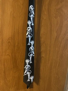 Vintage Three Stooges 56" Krawatte Larry Curly Moe 1994 Ralph Marlin Made In USA - Bild 1 von 3