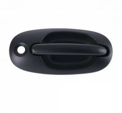 Гладкая наружная передняя правая дверная ручка для Dodge Caravan 1996 2000 годов выпуска с замочной скважиной - Изображение 1 из 2