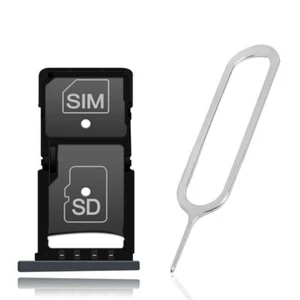 SIM and Memory Card Tray Holder for Motorola Droid Turbo 2 XT1585 Verizon Phones - Picture 1 of 1