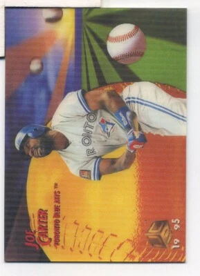 FREE SHIPPING-Joe Carter-1995 Sportflix Pinnacle UC3 Baseball-no.77 - Image 1 of 2