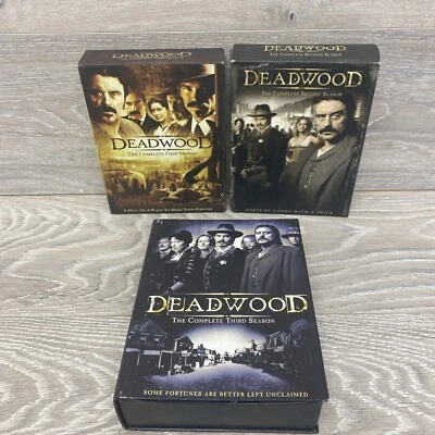 Deadwood Complete Series DVD Season 1 2 3 HBO 18 Discs - Image 1 of 4
