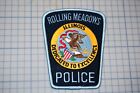Naszywka policyjna Rolling Meadows Illinois (wersja niebieska)