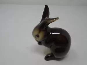 Statuetta vintage Goebel Hummel marrone coniglio coniglio coniglio - Foto 1 di 5