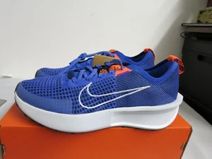 New Mens Size 13 Blue White Nike Interact Run Running Shoes FD2291-404 - Picture 1 of 10