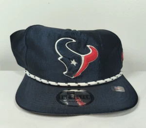 Houston Texans New Era Men's NFL Rope Golfer Golf Snapback Hat NFL Men's Navy - Picture 1 of 8
