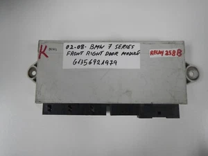 BMW 7 SERIES FRONT RIGHT DOOR MODULE  # 61356921979 (RELAY- 258-B) - Picture 1 of 1