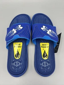 Under Armour Mercenary Slides, Water Friendly Sandals. Mens Sz 7, Wmns Sz 8.5 - Picture 1 of 7