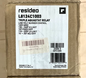 Honeywell L8124C1003 Relè triplo Aquastat alto 10F fisso: basso 10-25F - 1 pz - Foto 1 di 3