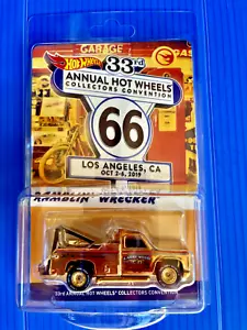 Hot Wheels 33rd Annual Collectors Convention Dinner Ramblin' Wrecker GOLD - Picture 1 of 7