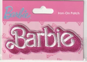 NEU! Mattel BARBIE Applikation zum Aufbügeln NEU! SCHNELLER KOSTENLOSER Versand! - Bild 1 von 2