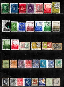 HICK GIRL- USED NETHERLANDS STAMPS VARIOUS ISSUES E99 - Picture 1 of 2