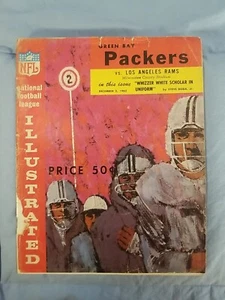 1962 December 2nd 12/2/1962 Green Bay Packers Vs Los Angeles Rams Game Program - Picture 1 of 4