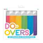 Ooly Do Overs Set of 6 Neon Erasable Highlighter Pens